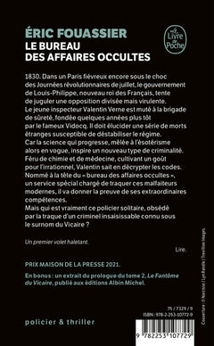 Le Bureau des affaires occultes (Tome 1)