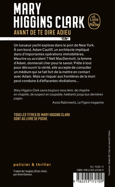 Avant de te dire adieu