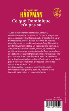 Ce que dominique n'a pas su