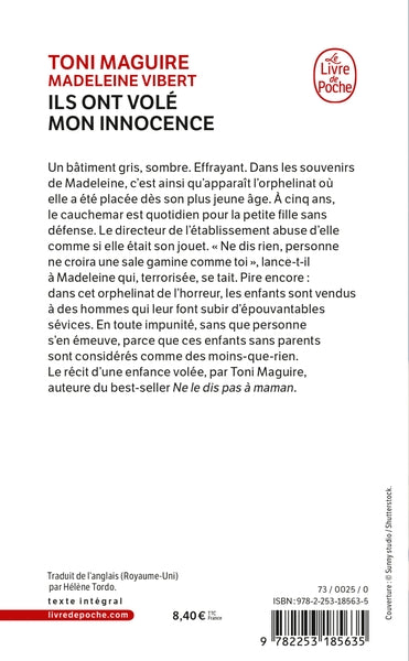 Ils ont volé mon innocence