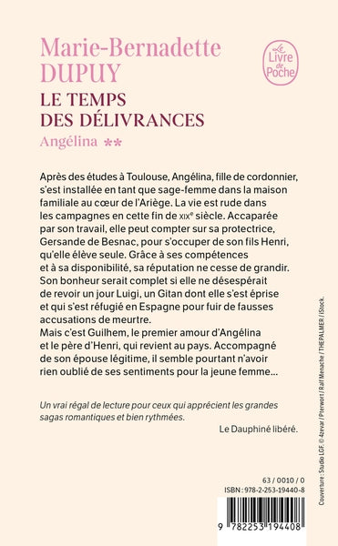 Angélina, tome 2 : Le temps des délivrances