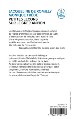Petites leçons sur le grec ancien