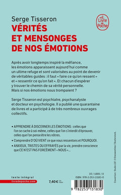 Vérités et mensonges de nos émotions