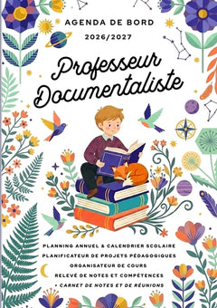 Agenda de bord 2026/2027 professeur documentaliste