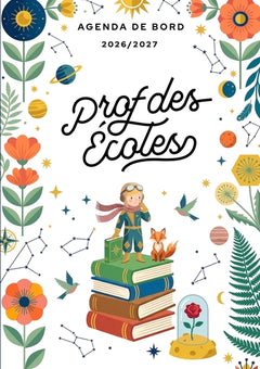 Agenda de bord 2026/2027 professeur des écoles