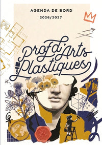 Agenda de bord 2026/2027 professeur d'Arts Plastiques