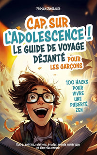 Titel: Cap sur l'adolescence ! Le guide de voyage déjanté pour les garçons. 100 Hacks pour vivre une puberté zen.: Corps, amitiés, relations, études, monde numérique et bien plus encore.