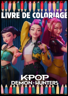 Livre De Coloriage Kpop Demon Hunters