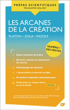 Les arcanes de la création - Prépas scientifiques 2026-2027
