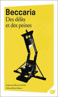 Des délits et des peines