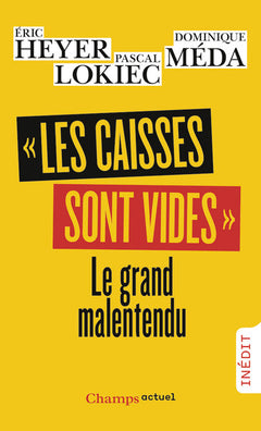 "Les caisses sont vides"