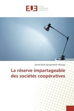 La reserve impartageable des societes cooperatives