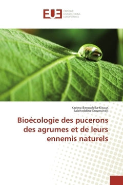 Bioécologie des pucerons des agrumes et de leurs ennemis naturels