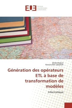 Generation des operateurs ETL A base de transformation de modeles