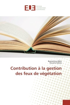 Contribution A la gestion des feux de vegetation