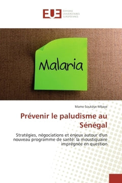 Prevenir le paludisme au Senegal