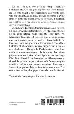 La vie secrète des rapaces nocturnes