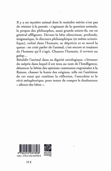 Les animaux sont-ils bêtes ?