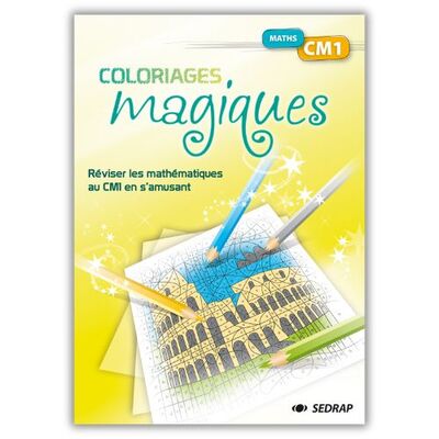 Coloriages magiques mathématiques CM1 - Fichier