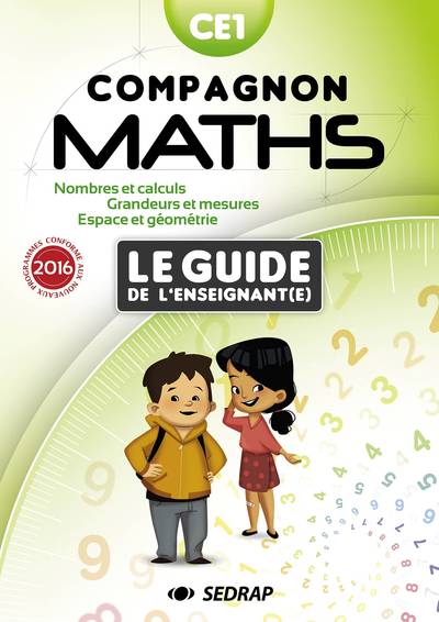 Compagnon Maths CE1 - Guide Enseignant
