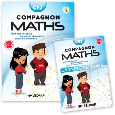 Compagnon Maths CE2 Manuel EDT 2017