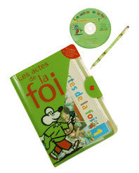 Les Actes de la foi : Porte-documents - 5e (8 journaux + 1 CD audio + 1 carnet de chants + 1 carnet du reporter + 1 crayon)