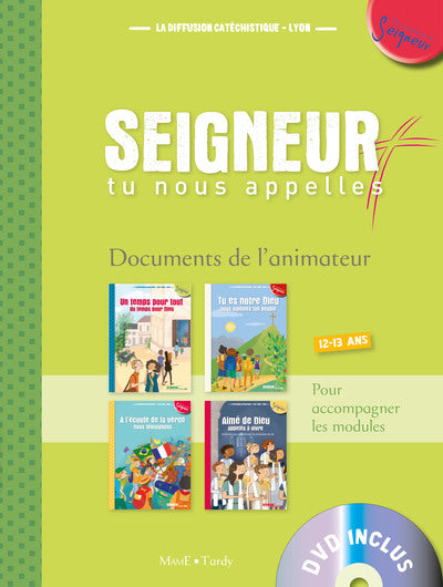 12-13 ans - Documents de l'animateur vert + DVD - modules 1 à 4