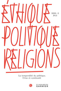 Éthique, politique, religions