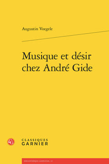 Musique et désir chez André Gide