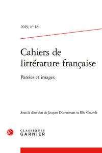 Cahiers de littérature française