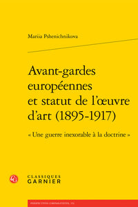 Avant-gardes européennes et statut de l'oeuvre d'art
