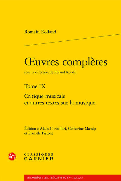 Oeuvres complètes