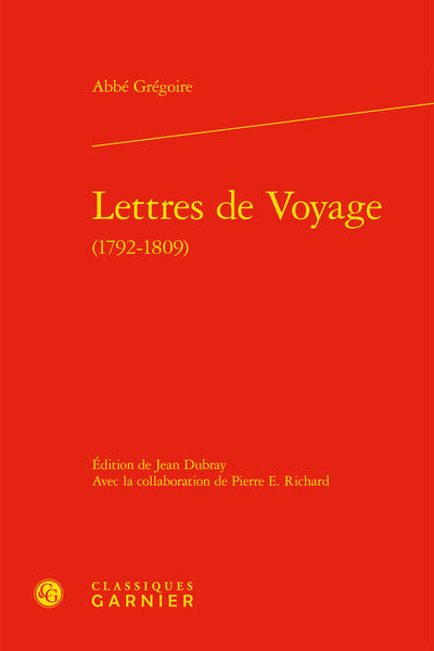 Lettres de voyage