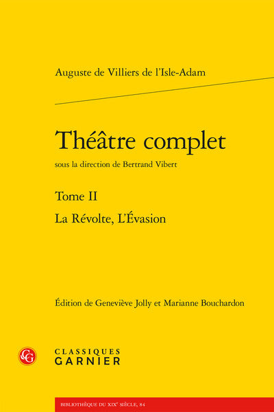 Théâtre complet