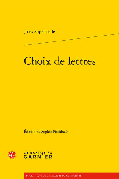 Choix de lettres