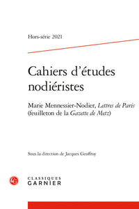 Cahiers d'études nodiéristes