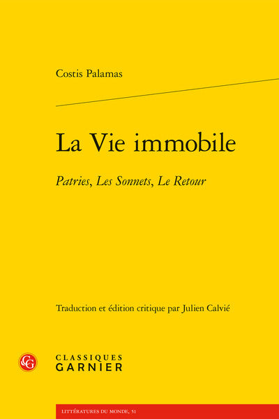 La vie immobile