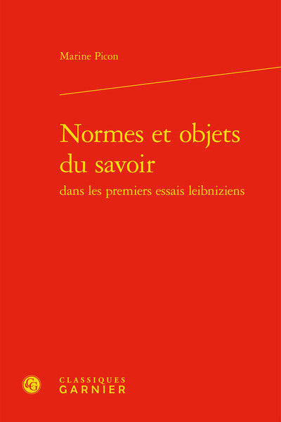 Normes et objets du savoir