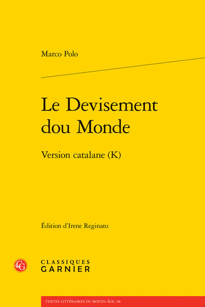 Le Devisement du Monde