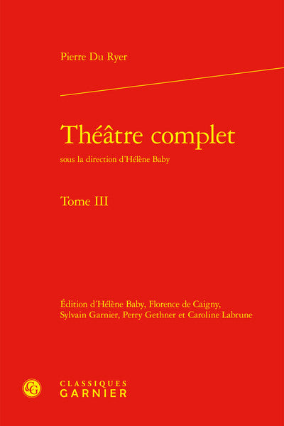 Théâtre complet