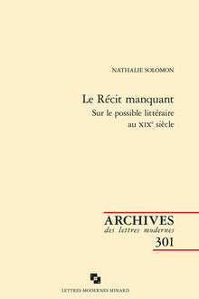 Le récit manquant