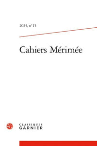 Cahiers Mérimée 2023 - Varia