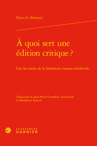 À quoi sert une édition critique ?