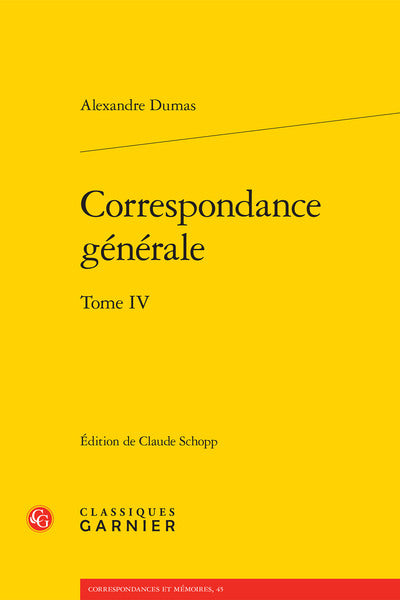 Correspondance générale