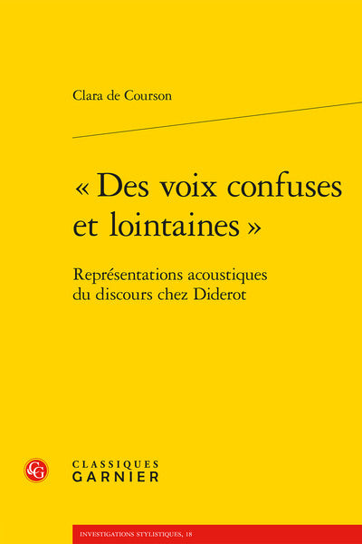 Des voix confuses et lointaines