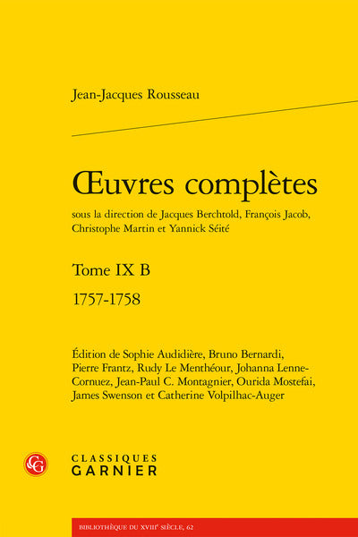 Oeuvres complètes