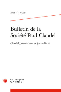 Bulletin de la Société Paul Claudel