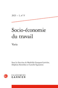 Socio-économie du travail