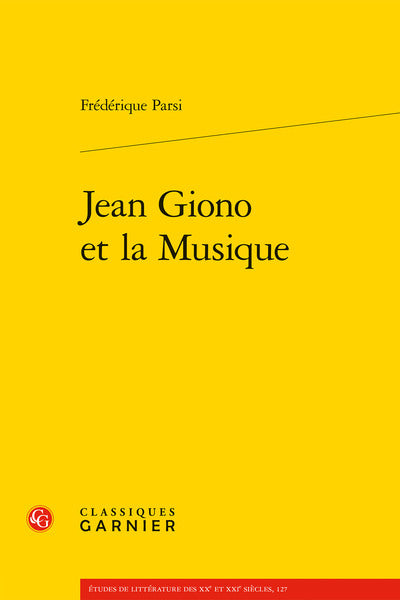 Jean Giono et la musique