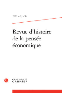 Revue d'histoire de la pensée économique